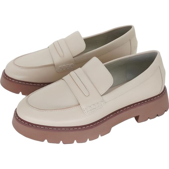 Women's Oatmilk Westside Loafer by Sanctuary, Size 8.5 M – Comfortable and Styli - Picture 2 of 6